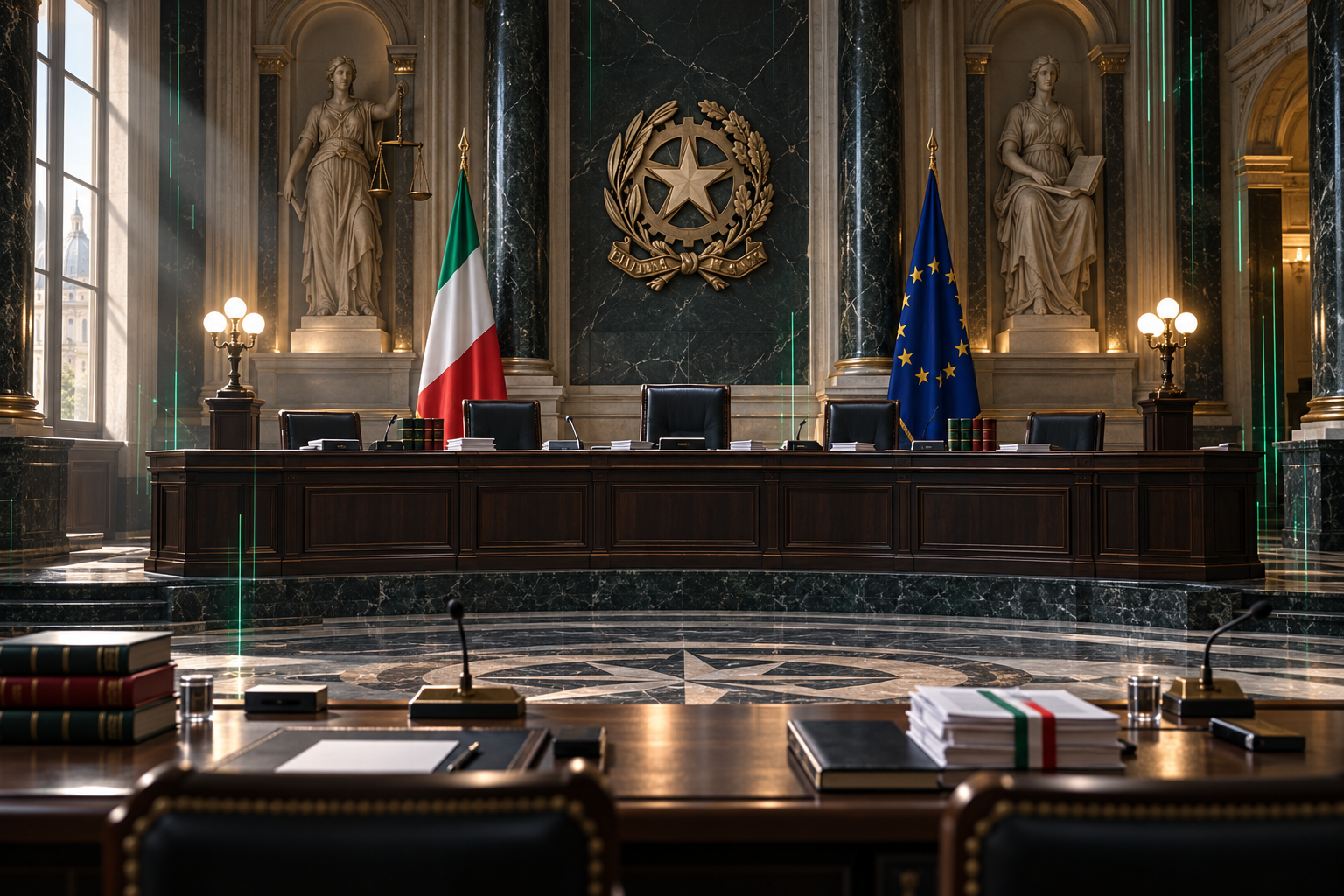 Tribunal representando a Corte de Cassação, a Corte Constitucional e a Corte Europeia