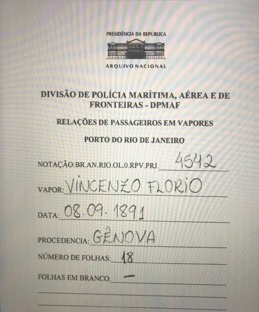 Registro de imigração